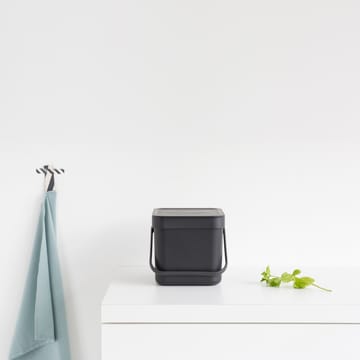 Sort & Go waste bin 6 l. - 灰色 - Brabantia