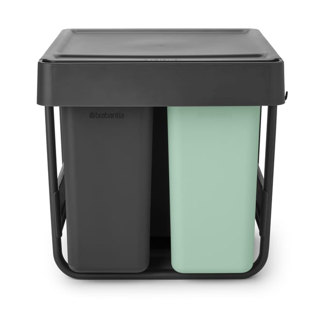 Sort&Go Built-in Bins, 10+10+20 L - 深灰色 - Brabantia