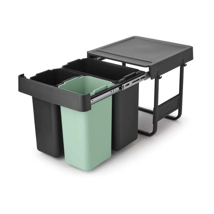 Sort&Go Built-in Bins, 10+10+20 L - 深灰色 - Brabantia