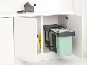 Sort&Go Built-in Bins, 2x15 L - 深灰色 - Brabantia