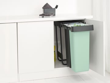 Sort&Go Built-in Bins, 2x30 L - 深灰色 - Brabantia