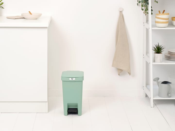 StepUp 脚踏式桶 10 L, Jade green Brabantia