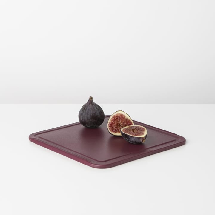 TASTY+ 切菜板 medium 25x25 cm - Aubergine 红色 - Brabantia