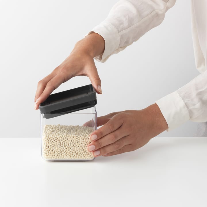 TASTY+ square storage jar 0.7 L - Dark 灰色 - Brabantia