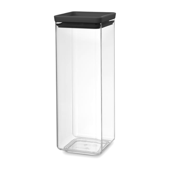 TASTY+ square storage jar 2.5 L - Dark 灰色 - Brabantia