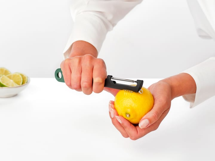 TASTY+ Swivel Food Peeler+Zester - Fir 绿色 - Brabantia