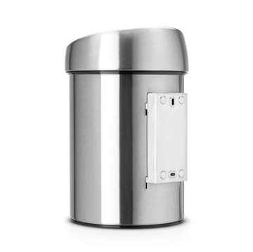 Touch Bin 垃圾桶 3 liters wall mounted - matte steel - Brabantia