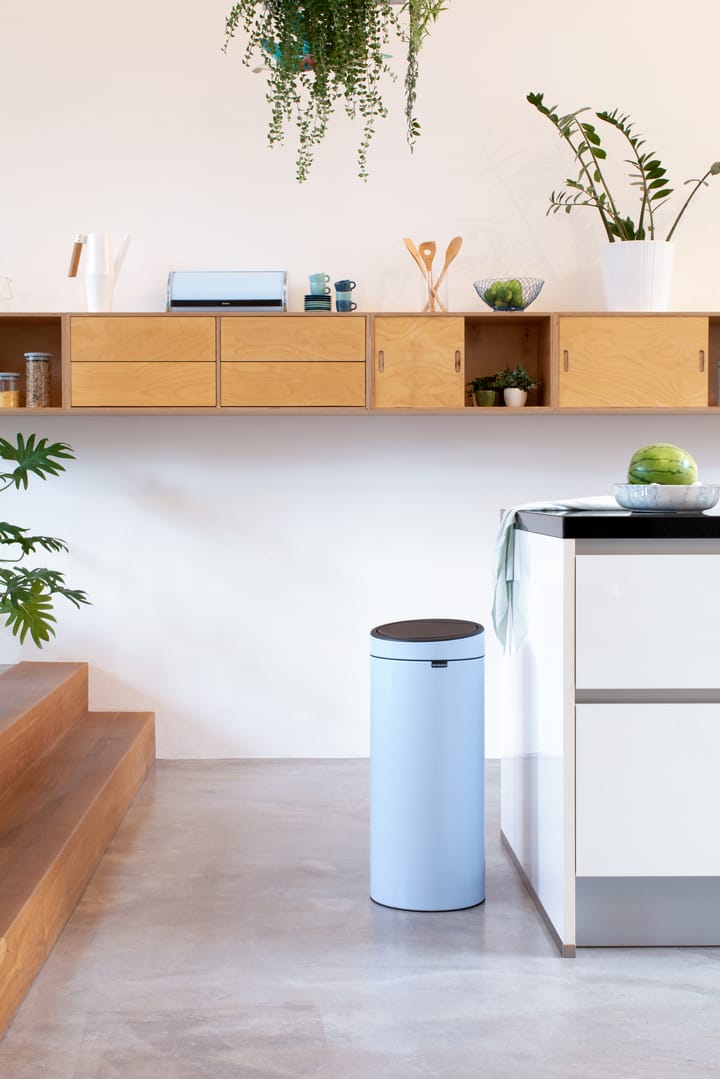 Touch Bin 垃圾桶 30 liters, Dreamy 蓝色 Brabantia