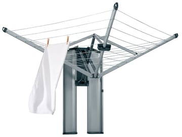 WallFix clothesline 24 m with protective box - 灰色 - Brabantia