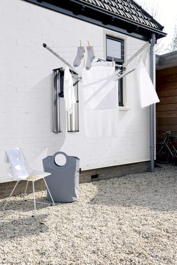 WallFix clothesline 24m with 纺织品 cover - 灰色 - Brabantia