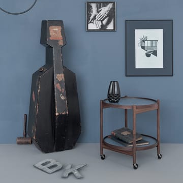 Bølling 托盘 桌子 model 50 - Base, black lacquered oak stand - Brdr. Krüger