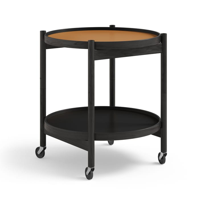 Bølling 托盘 桌子 model 50 - Clay, black lacquered oak stand - Brdr. Krüger