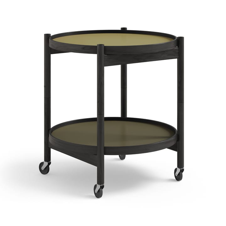 Bølling 托盘 桌子 model 50 - Leaf, black lacquered oak stand - Brdr. Krüger