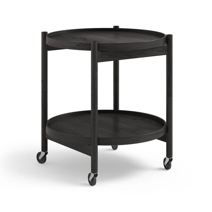 Bølling 托盘 桌子 model 50 - Oak black lacquered, black lacquered oak stand - Brdr. Krüger