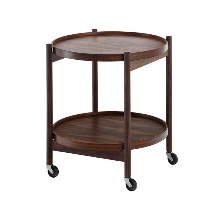 Bølling 托盘 桌子 model 50 - Walnut veneer, oiled walnut stand - Brdr. Krüger