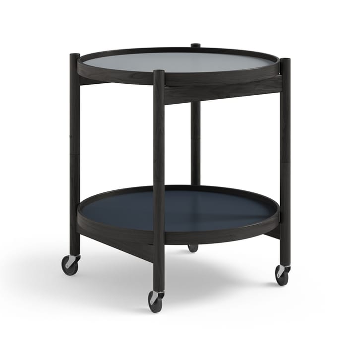 Bølling 托盘 桌子 model 50 - Water, black lacquered oak stand - Brdr. Krüger