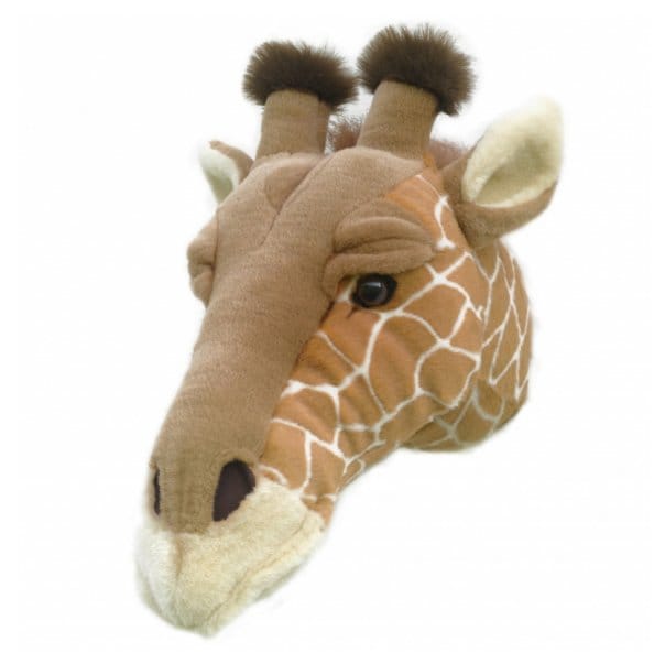 Stuffed giraffe head for wall - 长颈鹿 - Brigbys