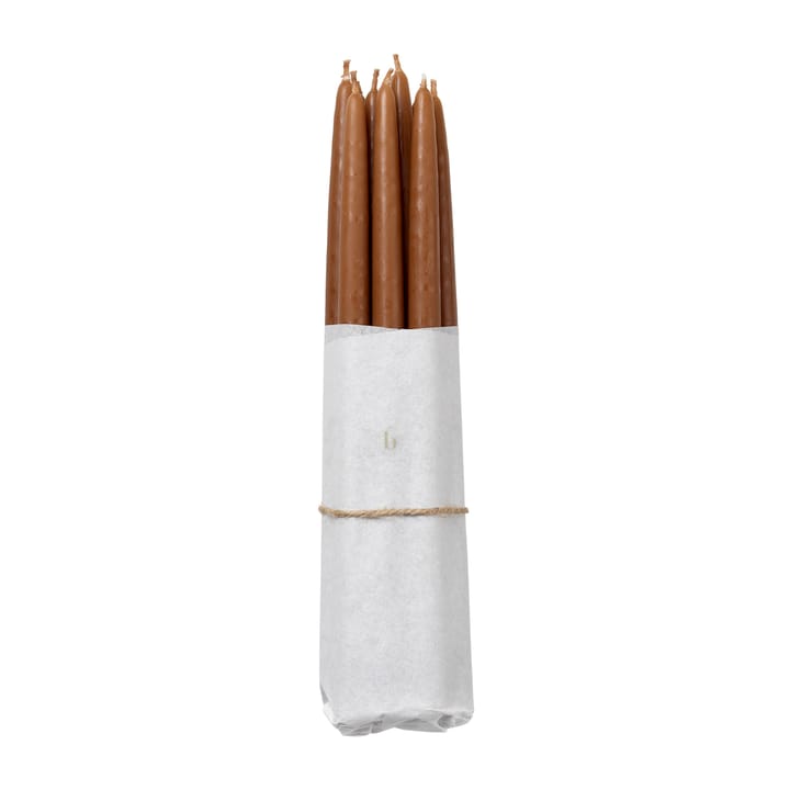 Broste Copenhagen dipped antique candles 10-pack, Mocca Broste Copenhagen