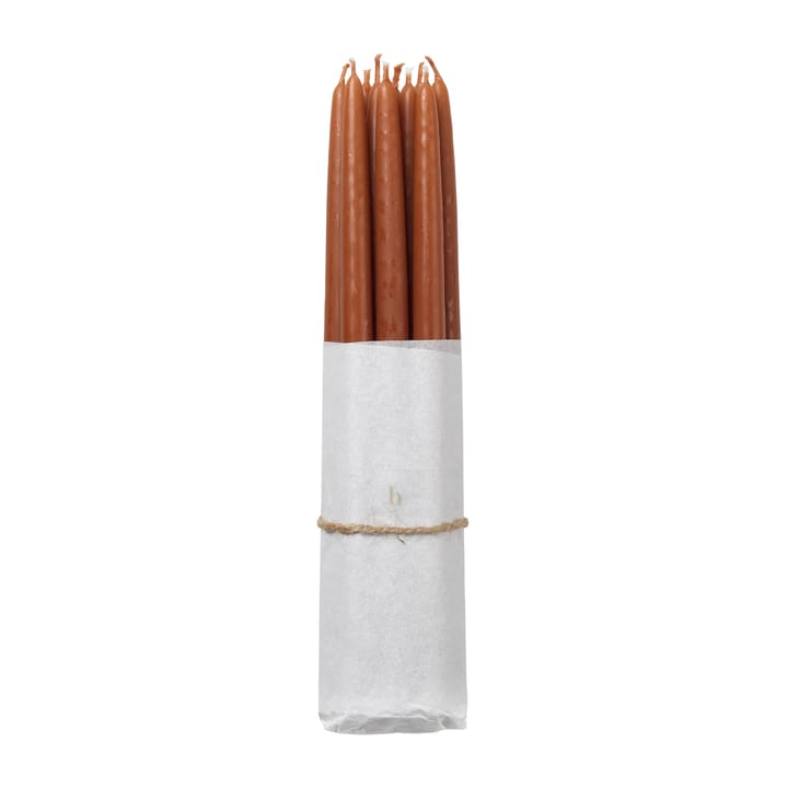 Broste Copenhagen dipped antique candles 10-pack - 赤陶色 - Broste Copenhagen