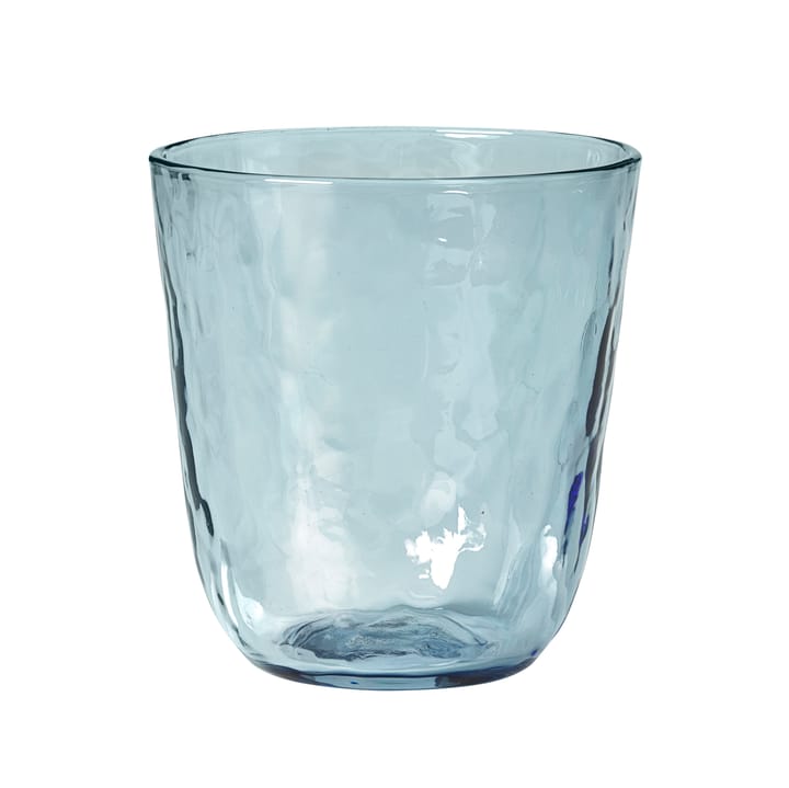 Hammered drinking glass 33.5 cl - 蓝色 - Broste Copenhagen