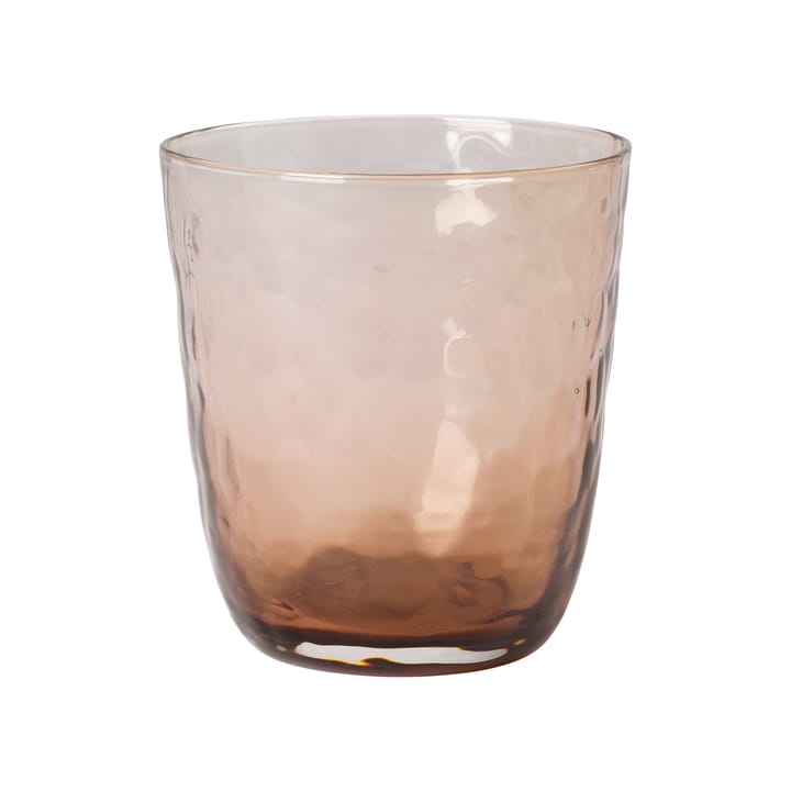 Hammered drinking glass 33.5 cl - 棕色 - Broste Copenhagen