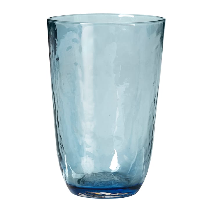 Hammered drinking glass 50 cl - 蓝色 - Broste Copenhagen