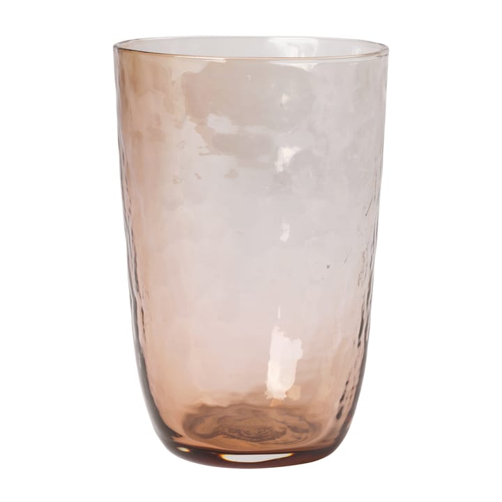 Hammered drinking glass 50 cl - 棕色 - Broste Copenhagen