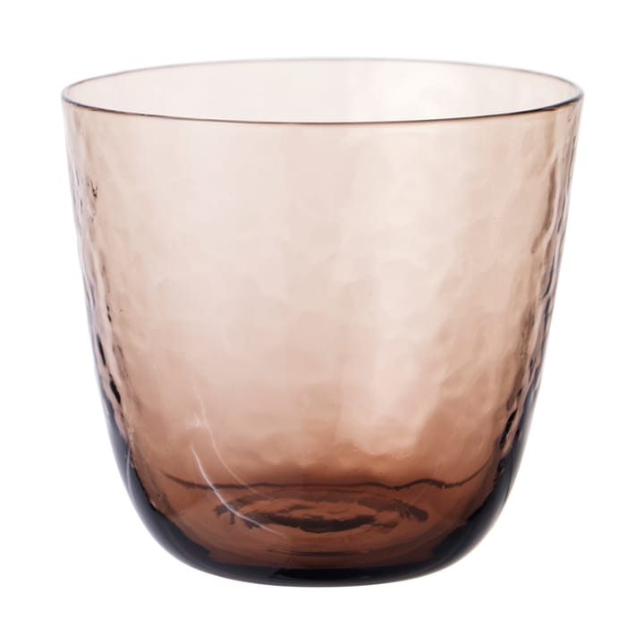 Hammered tumbler 15 cl - 褐色 - Broste Copenhagen