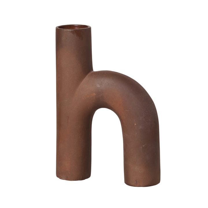 Hector 花瓶 19 cm - 红色 clay - Broste Copenhagen