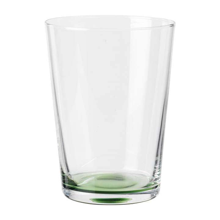 Hue drinking glass 30 cl - Clear-olive 绿色 - Broste Copenhagen