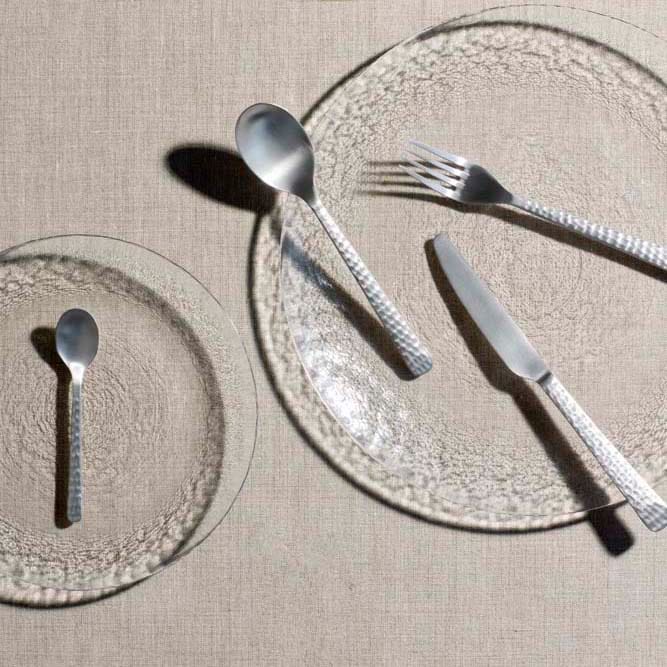 Hune 餐具 cutlery 16 pcs - Brushed satin hamme红色 - Broste Copenhagen