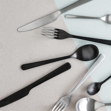 Hune 餐具 cutlery 16 pcs - titanium mat 黑色 - Broste Copenhagen