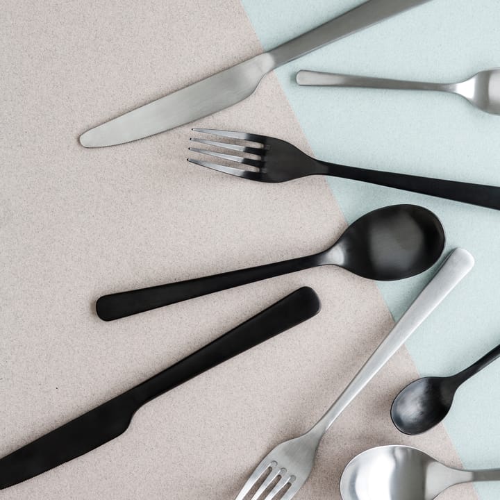 Hune 餐具 cutlery 4 pieces - Brushed satin - Broste Copenhagen