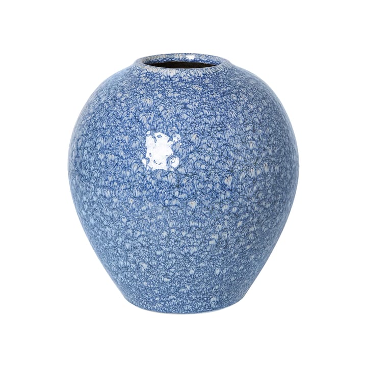 Ingrid ceramic 花瓶 25.5 cm - insignia 蓝色-白色 - Broste Copenhagen