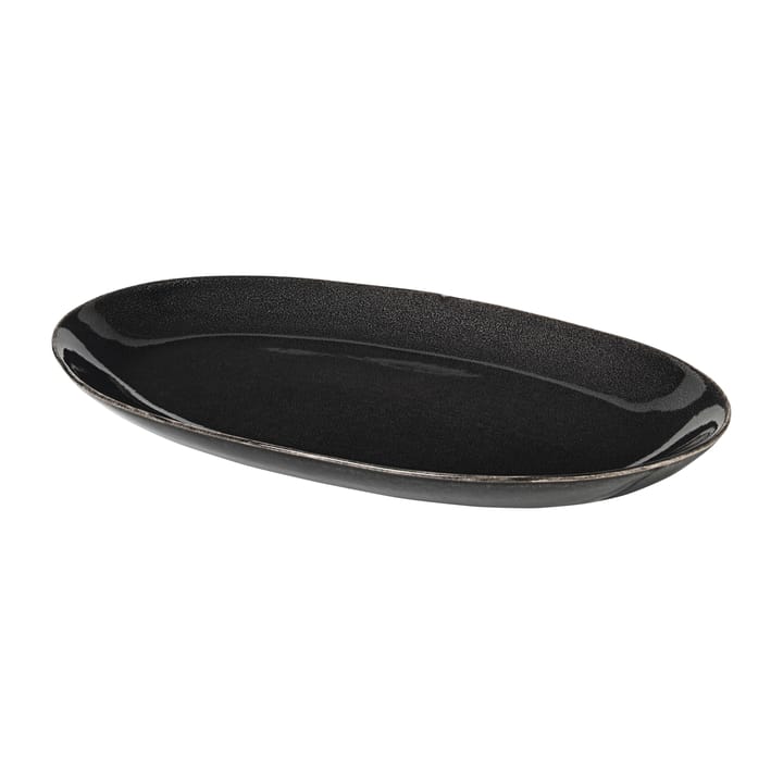 Nordic Coal oval 碟  - 17x30 cm - Broste Copenhagen