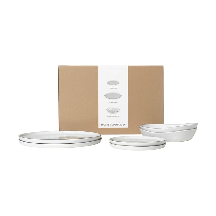 Nordic Salt dinner 套装 for two - 6 pieces - Broste Copenhagen