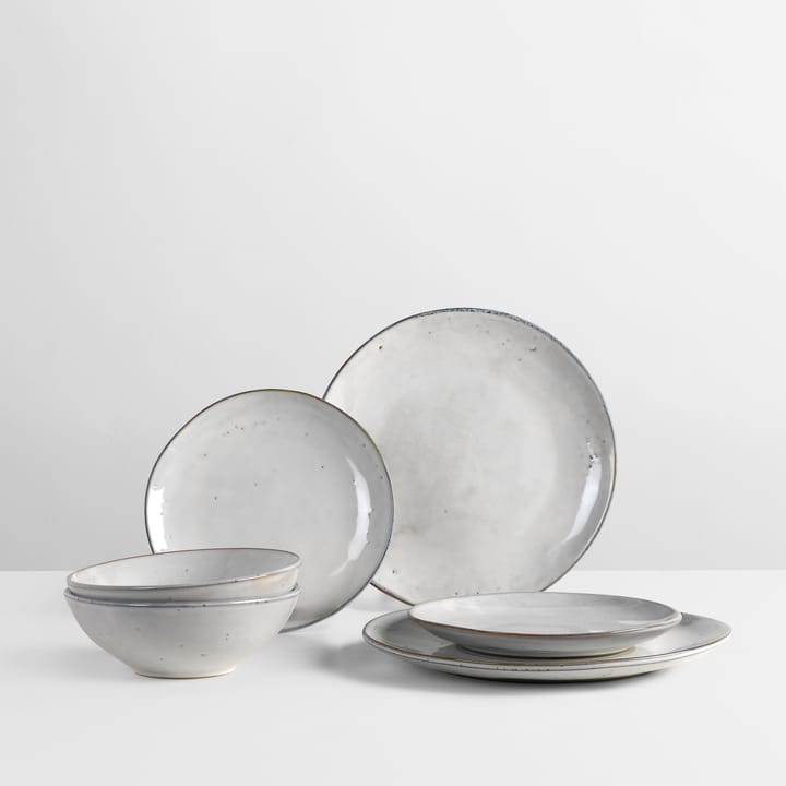 Nordic Sand dinner 套装 for two - 6 pieces - Broste Copenhagen