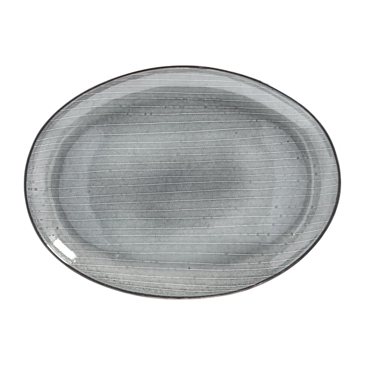 Nordic sea oval serving platter - 26.5x35.5 cm - Broste Copenhagen