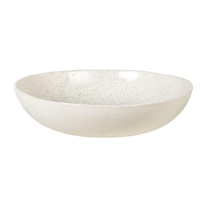 Nordic Vanilla 沙拉碗 Ø34.5 cm - Cream with grains - Broste Copenhagen