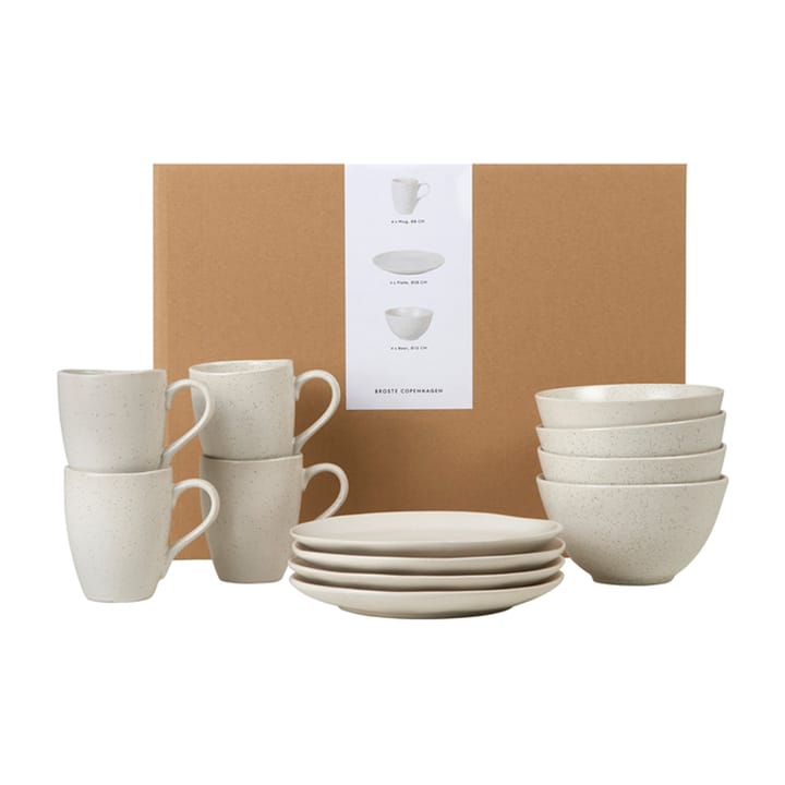 Nordic Vanilla breakfast set - 12 pieces - Broste Copenhagen