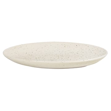 Nordic Vanilla 碟 oval 22 cm - Cream with grains - Broste Copenhagen