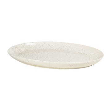 Nordic Vanilla 碟 oval 35.5 cm - Cream with grains - Broste Copenhagen