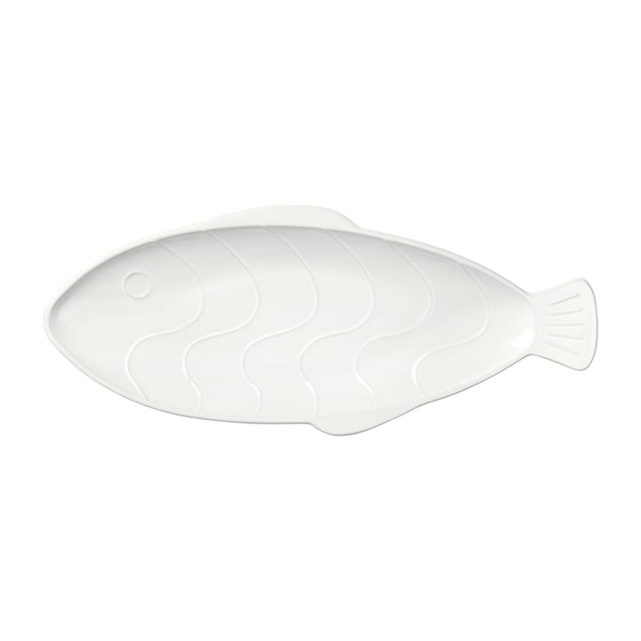 Pesce 碟子 17.6x41.4 cm - Transparent white - Broste Copenhagen