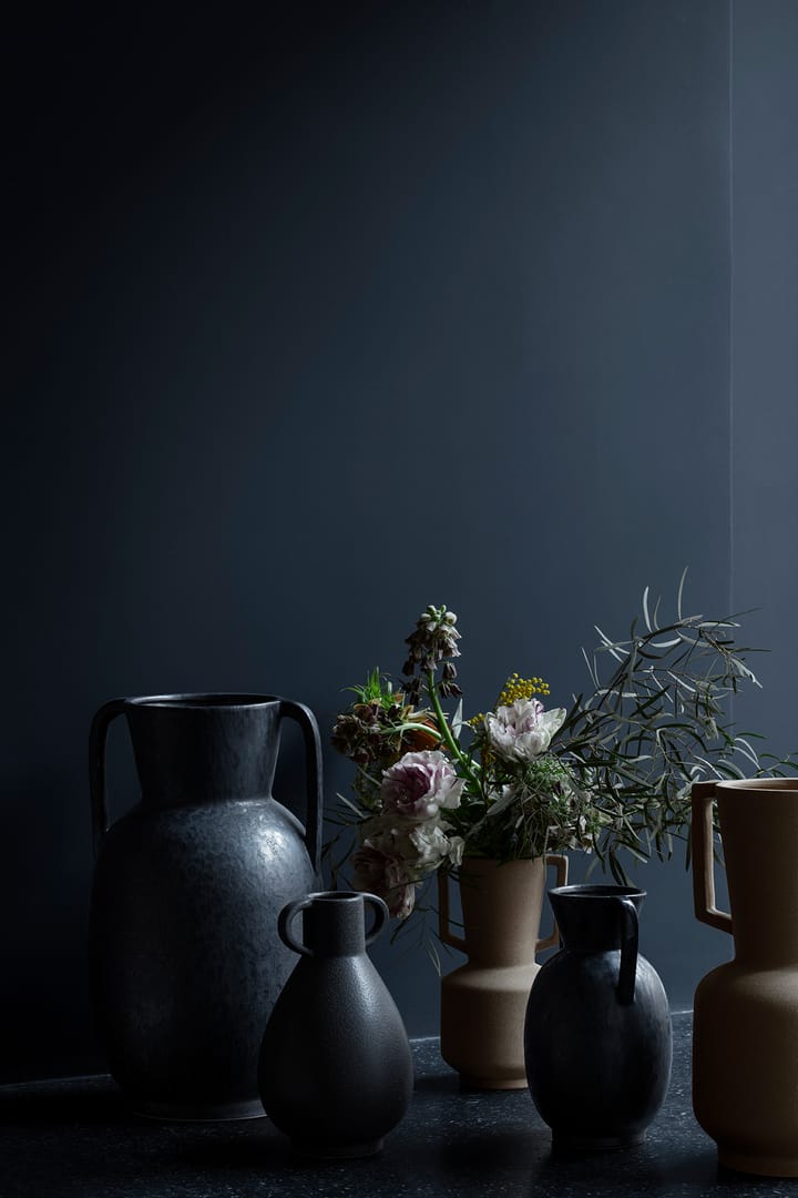 Simi 花瓶 29 cm - Antique 灰色-黑色 - Broste Copenhagen