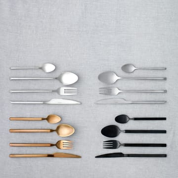 Sletten 餐具 cutlery set 16 pcs - matt 不锈钢 - Broste Copenhagen