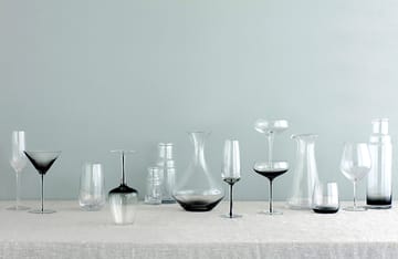 Smoke 水瓶/玻璃水瓶 1.65 liter - 透明-灰色 - Broste Copenhagen