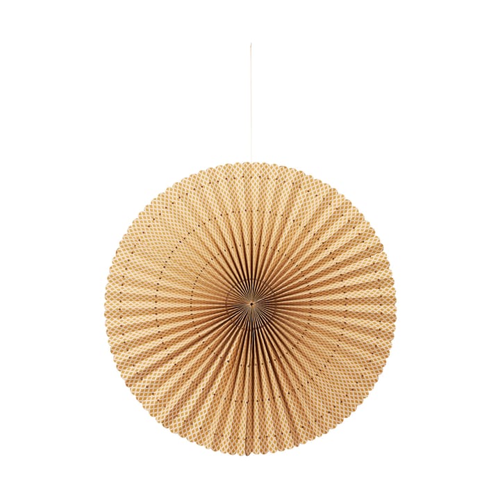 Stella rosette advent star L Ø60 cm - Harvest 金色-原色/自然色 - Broste Copenhagen