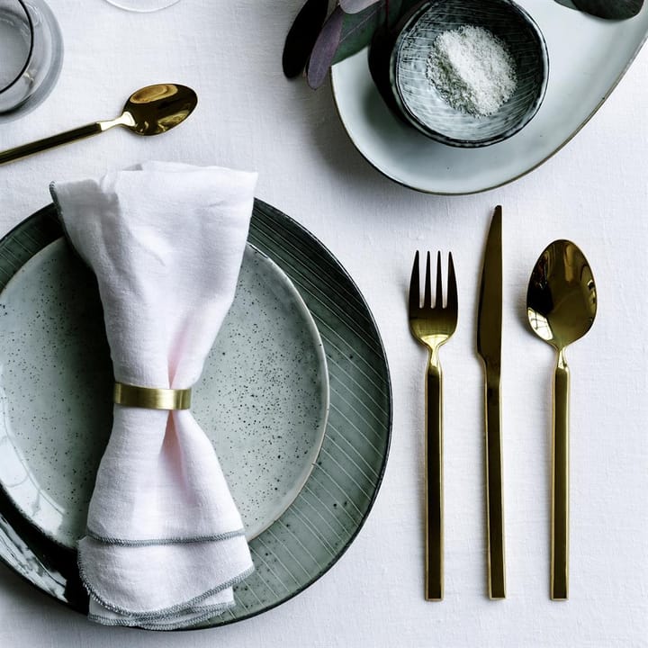 Tvis 餐具 cutlery set 16 pieces - gold - Broste Copenhagen