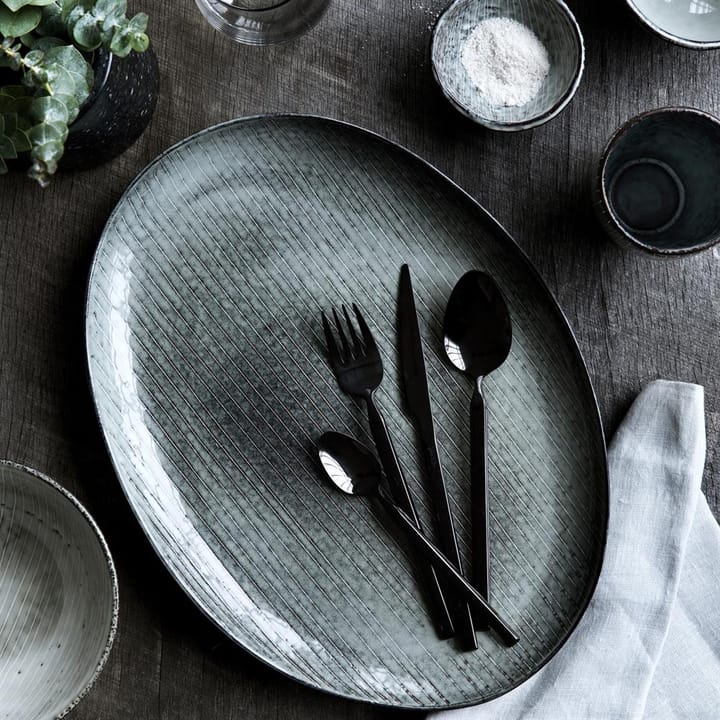 Tvis 餐具 cutlery set 16 pieces - 黑色 - Broste Copenhagen
