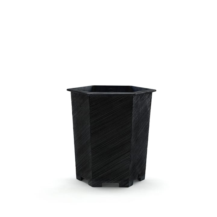 Hexagon plant pot - 黑色, no.1 - Byarums bruk